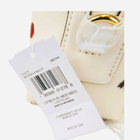 Coach Madi Crossbody Bag With Ladybug Floral Print Style CU273 NWT - Picture 12 of 14